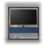 VisioPanel Delta Kamo KMO-VPD-2100 | 1600x350x2140mm | Métal bleu