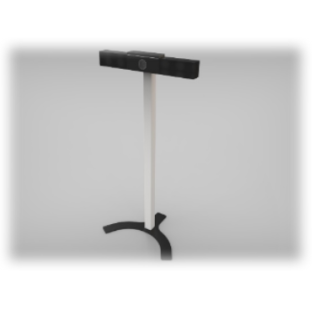 Kamo-Totem caméra statique KMO-TEH | Haut 600x450mm | H1500mm