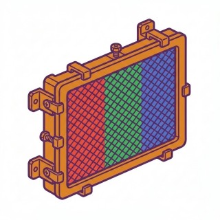 Kit de cadre externe Christie CHR-163-194105-01 | Filtre RVB | Série M - CHR-163-194105-01 - Christie