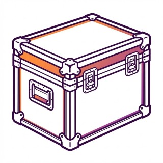 Flightcase Audipack AUD-FC-FS-721T | Support sol | 390721 - AUD-FC-FS-721T - Audipack