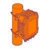Boîtier extérieur Audipack AUD-POHFLOORCOL | Floor Column | 