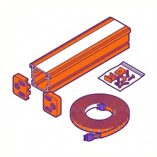 Kit de finition LED Philips EFK2794/00 | 9xxx | bord vertical 