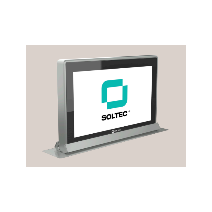 Moniteur motorisé Soltec SOL-SRET215H-10-D | Ligne rétractable | 21,5"