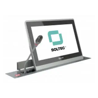 Écran motorisé Soltec SRET215G-15 | 21,5" 1920x1080 | Vitre de protection