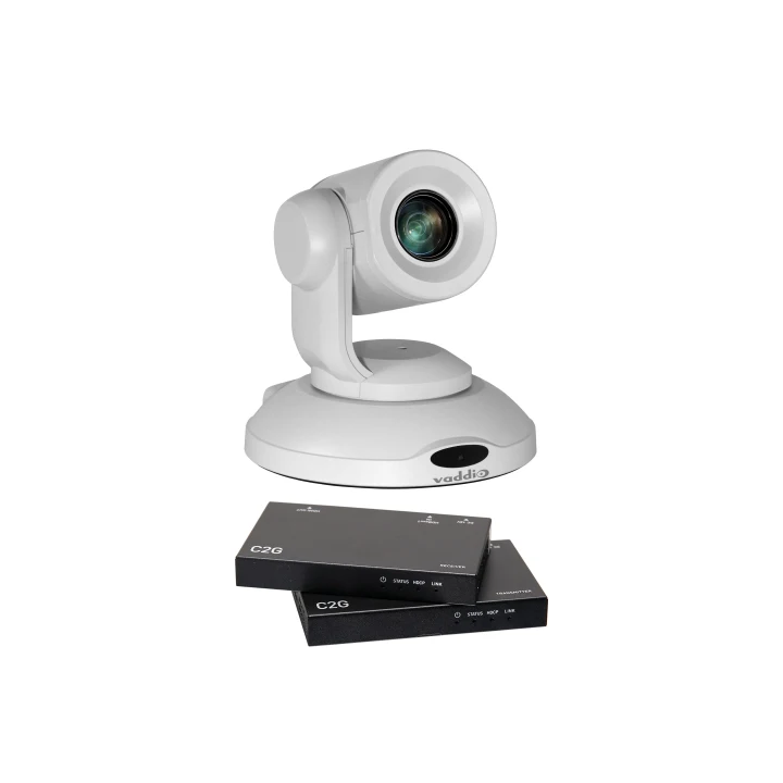 Vaddio - Caméra PTZ PrimeSHOT 20 HDMI avec extendeur HDMI - Blanche Vaddio