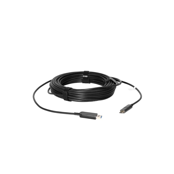 Cordon fibre optique active USB 3.0 A vers C - 15m Vaddio