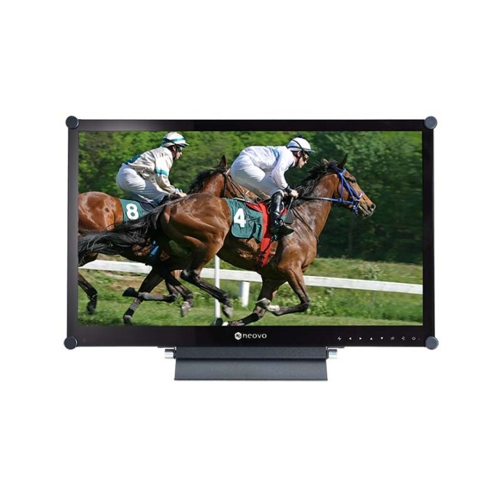 Neovo - Ecran de sécurité 24p Full HD 24/7 250cdm² - Métal - Noir AG Neovo