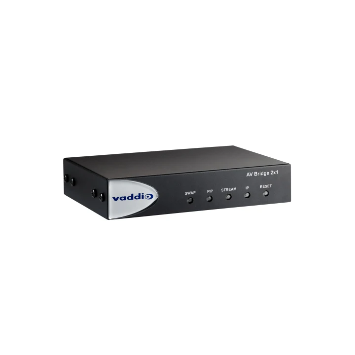 Vaddio - Bundle AV Bridge 2x1 + 2 caméras PrimeSHOT 10 - Blanches Vaddio