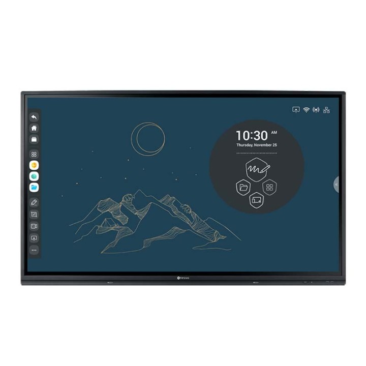 Neovo - Ecran tactile collaboratif 65p 4K, 350cd, USB, HDMI, RJ45 AG Neovo