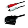 Cordon PER à 2 RCA mâles vidéo sender - 1m50 Keen connect