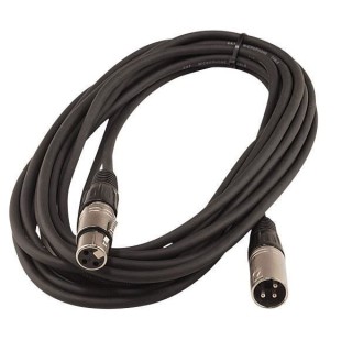 Cordon HP 2 x 1.5² XLR 3 Broches male / femelle 5m. Keen connect