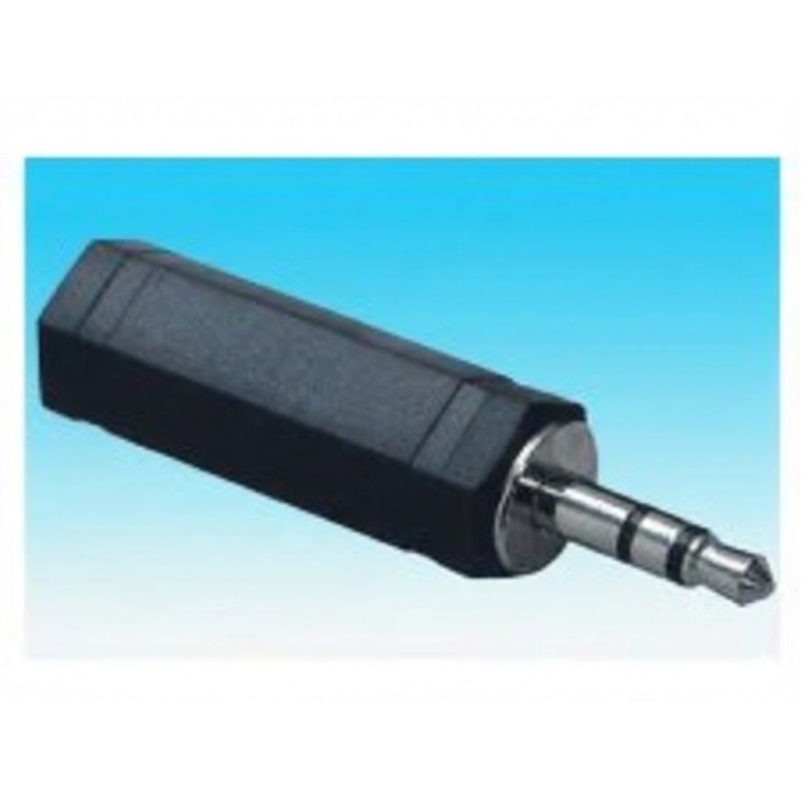 Adaptateur 3.5 stéréo mâle / 2 x 6.35 stéréo femelle Keen connect