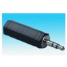 Adaptateur 3.5 stéréo mâle / 2 x 6.35 stéréo femelle Keen connect