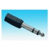 Adaptateur 6.35 stéréo mâle / 2 x 3.5 stéréo femelle Keen connect