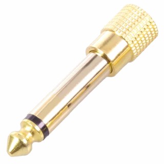 Adaptateur 6.35 stéréo mâle / 3.5 femelle mono Keen connect