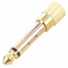 Adaptateur 6.35 stéréo mâle / 3.5 femelle mono Keen connect