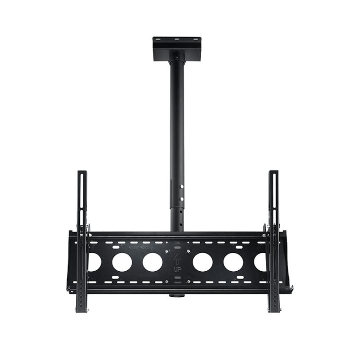 Neovo - Colonne ajustable de 92,4 à 142,4cm - 60kg Max - Noire AG Neovo