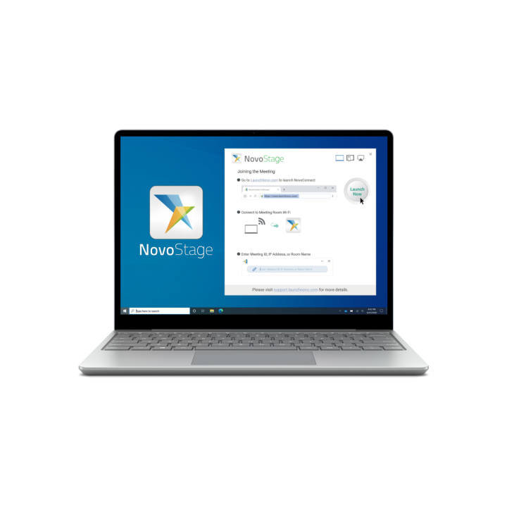 Logiciel de collaboration sans fil Vivitek NOVOCONNECTSTAGE2Y | licence 2 ans | partage d’écran multi-utilisateurs Vivitek