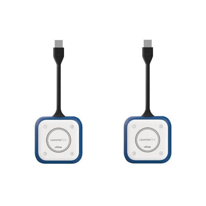 Solution LauncherOne haute sécurité Vivitek WQL-340EUV | Wi‑Fi intégré | Pack 2 unités Vivitek
