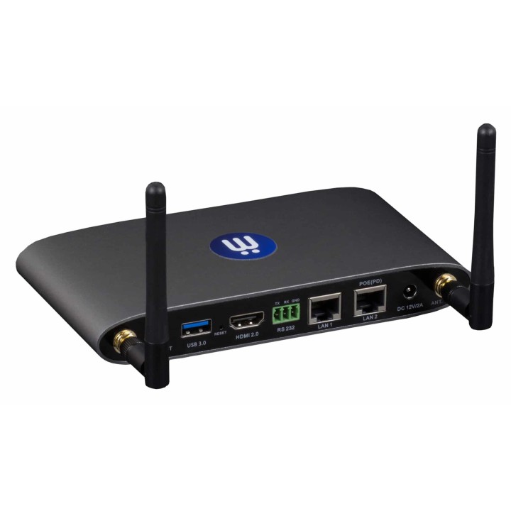 Système collaboratif HDMI/USB-C Muxlab 500826 | 4 écrans max | partage sans fil sécurisé Muxlab
