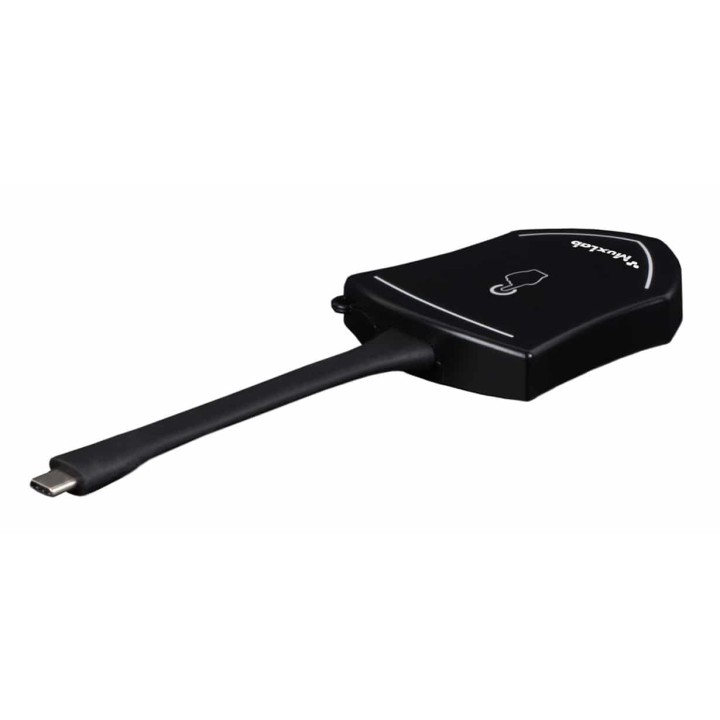 Dongle collaboratif USB-C Muxlab 500828 | Windows/Mac | partage sans fil en réunion Muxlab