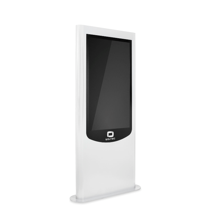 Totem 42" Soltec SOL-SMUP420M-10 | Full HD | portrait design arrondi 24/7 Soltec