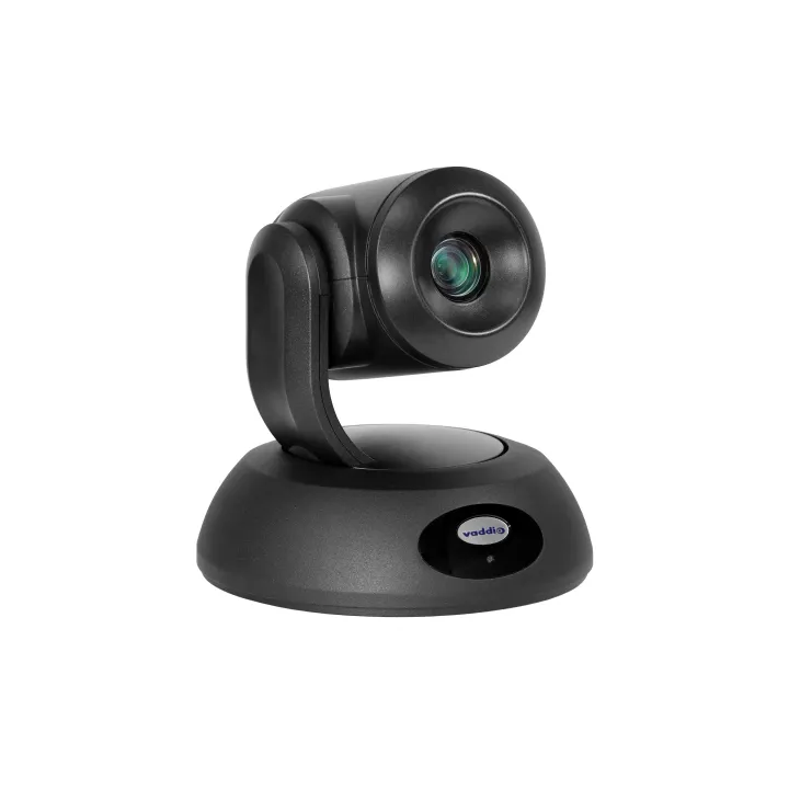 Caméra PTZ Vaddio ROBOSHOT12E-HDBT-N | zoom optique 12x | sortie HDBaseT en noir