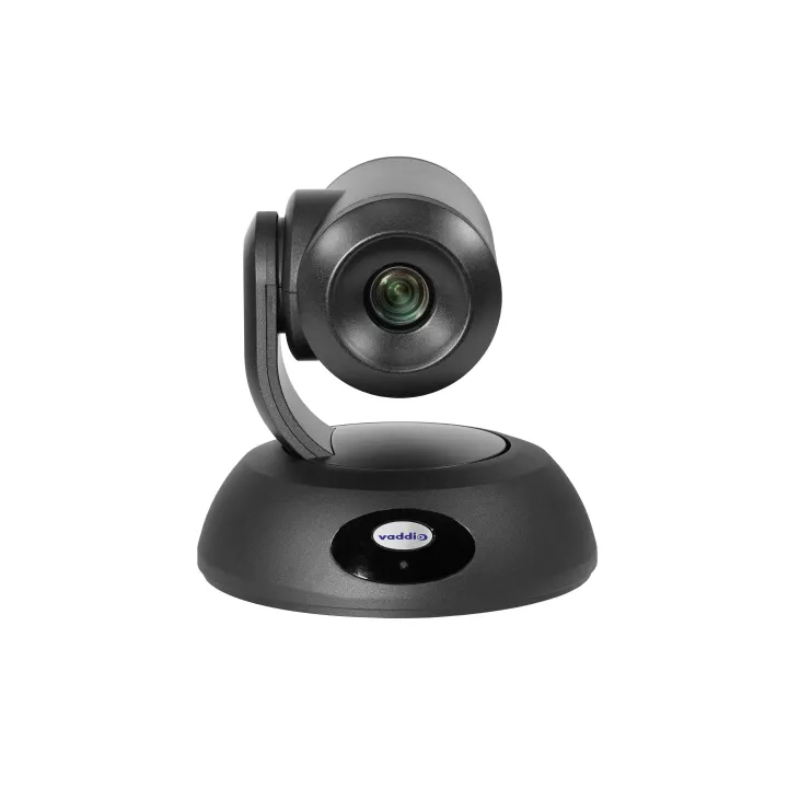 Caméra PTZ Vaddio ROBOSHOT12E-HDBT-N | zoom optique 12x | sortie HDBaseT en noir
