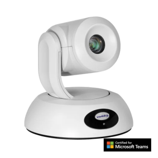 Caméra PTZ Vaddio ROBOSHOT30E-M-B | zoom 30x | compatible Teams et Zoom | blanc