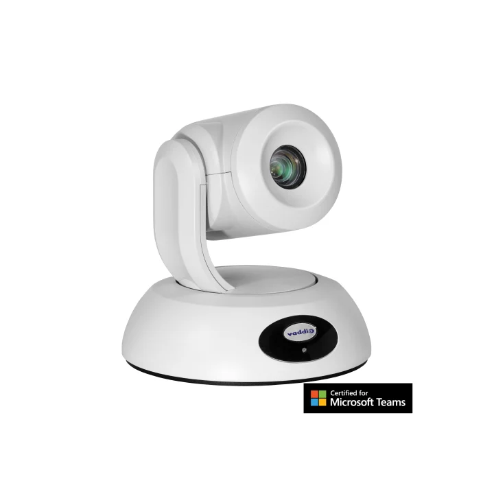 Caméra PTZ Vaddio ROBOSHOT30E-M-B | zoom 30x | compatible Teams et Zoom | blanc