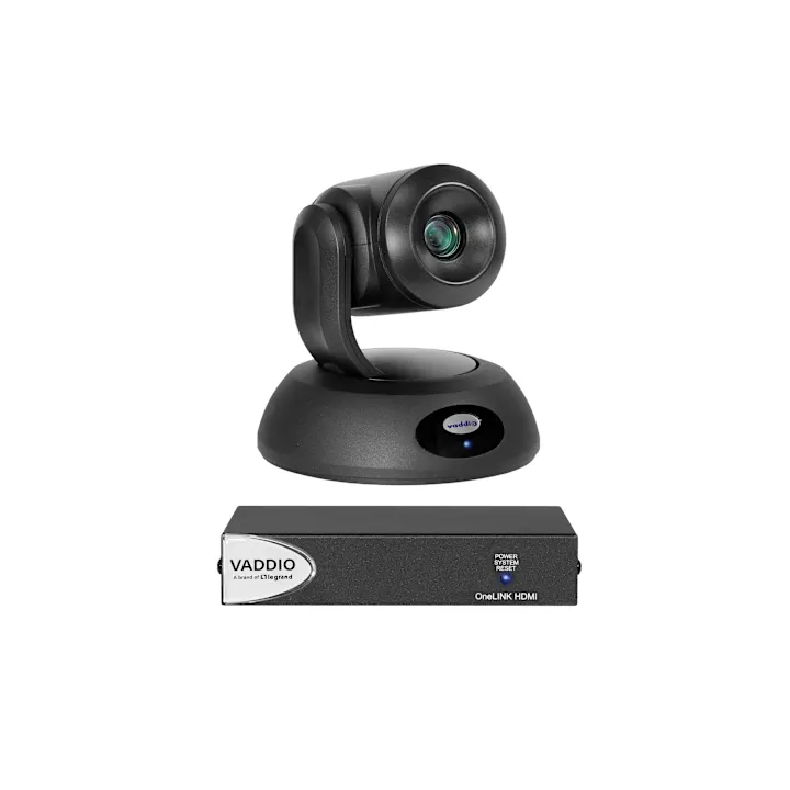 Kit caméra PTZ Vaddio ROBOSHOT12E-4K-ON | 4K UHD | OneLINK HDMI | noir
