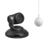 Kit caméra conférence Vaddio CONFSHOTAV-CM1-S-N | Zoom optique x10 | CeilingMIC 1 noir sans HP
