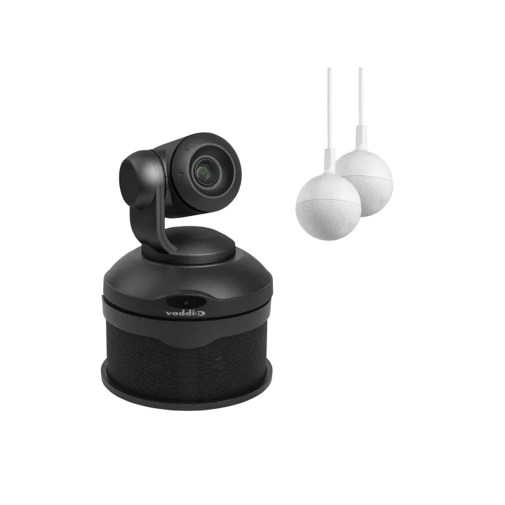 Kit caméra de conférence Vaddio CONFSHOTAV-CMIC2-N | zoom x10 | micro plafond CeilingMIC 2 noir