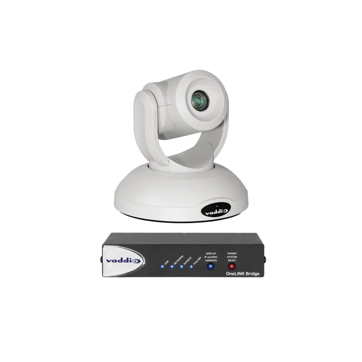 Caméra PTZ Vaddio ROBOSHOT40-UHDOB-B | UHD 4K | OneLINK Bridge blanc