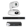 Kit de base Vaddio EASYIP-20-BASE-KW | caméra + décodeur + switch | blanc