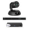 Kit caméra IP Vaddio EASYIP-20-BASE-KB | caméra + décodeur + switch | noir