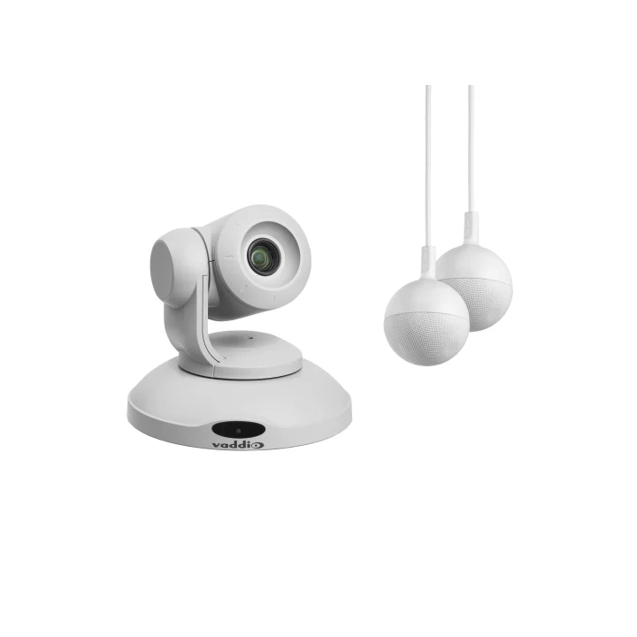 Kit caméra visioconférence Vaddio CONFSHOTAV-CM2-S-B | zoom x10 | micro plafond CeilingMIC 2 sans HP