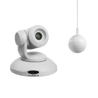 Kit caméra de visioconférence Vaddio CONFSHOTAV-CM1-S-B | Zoom optique x10 | micro plafond sans HP