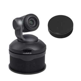 Kit caméra de conférence Vaddio CONFSHOTAV-TMIC1-N | zoom x10 | micro de table TableMIC 1 noir