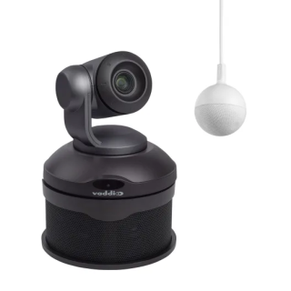 Kit caméra de conférence Vaddio CONFSHOTAV-CMIC1-N | zoom x10 | micro plafond CeilingMIC 1 noir