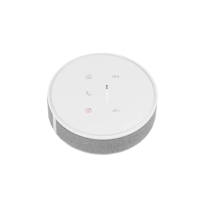 Microphone de table de conférence Vaddio TABLEMIC-B | blanc | captation audio 360°