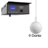 Microphone de plafond Vaddio EASYIP-CEILMIC-DAB | Dante +HP | blanc