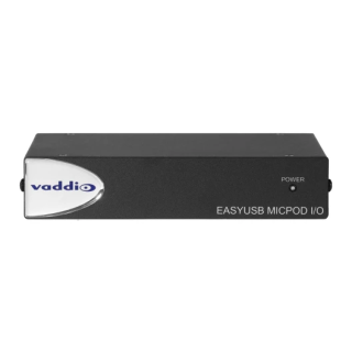 Interface de connexion Vaddio EASYUSB-MICPOD | audio USB | MicPOD I/O intégrée