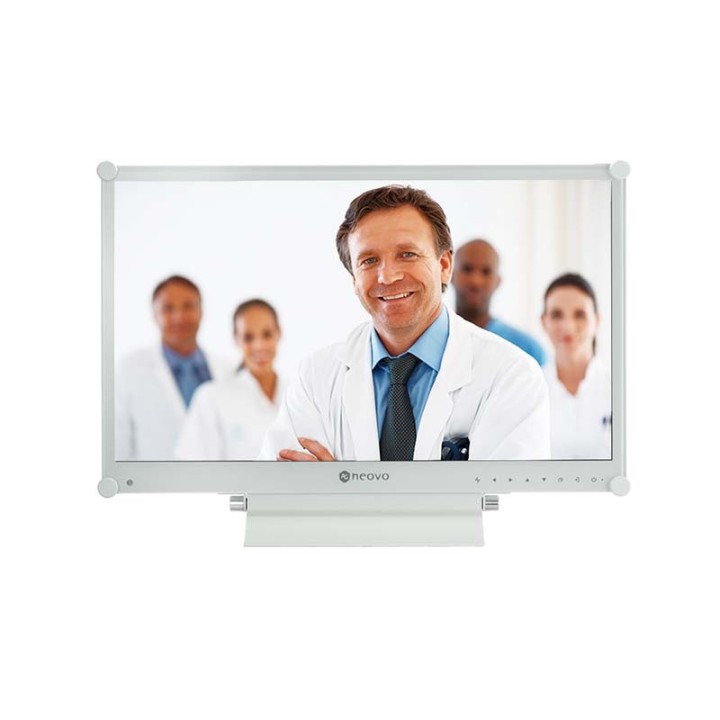 Neovo - Ecran Médical 16/9 Neovo 24p Full HD 3000cd/m² NeoV-Blanc AG Neovo