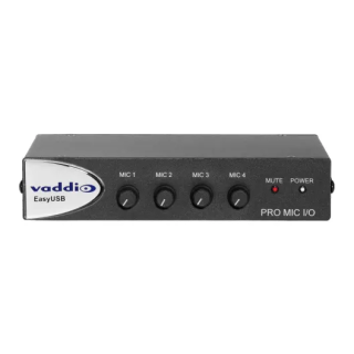 Interface microphone Vaddio EASYUSB-PRO-MIC | 4 ports | compatible EasyUSB Mixer/Amp