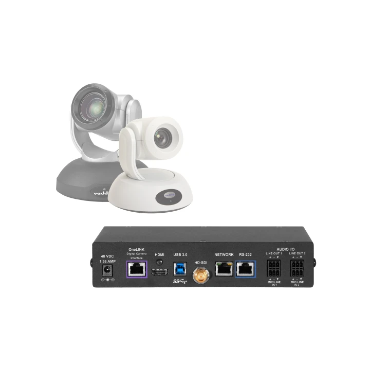 Kit de codecs Cisco Vaddio VA-999-9675-001 | OneLINK Bridge | vers RoboSHOT HDBT