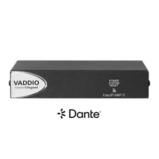 Amplificateur Dante Vaddio EASYIP-AMP-D | audio sur IP | intégration EasyIP