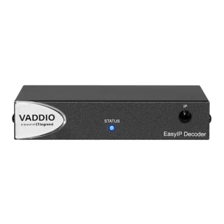 Décodeur AV/IP Vaddio EASYIP-DECODER | streaming AV/IP | contrôle 4 caméras