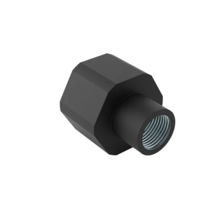 Adaptateur suspension colonne Vaddio VA-535-2000-400 | compatible Chief | noir