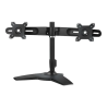 Support bureau double écrans AG Neovo DMS01D | Socle stable | Réglage hauteur/inclinaison pivot rotation 360°